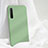 Funda Silicona Ultrafina Goma 360 Grados Carcasa S03 para Realme X2 Verde