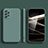 Funda Silicona Ultrafina Goma 360 Grados Carcasa S03 para Samsung Galaxy A13 4G Verde Noche