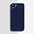 Funda Silicona Ultrafina Goma 360 Grados Carcasa S04 para Apple iPhone 13 Pro Azul