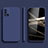 Funda Silicona Ultrafina Goma 360 Grados Carcasa S04 para Samsung Galaxy A71 4G A715 Azul