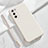 Funda Silicona Ultrafina Goma 360 Grados Carcasa S05 para Oppo A55 5G Blanco