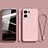 Funda Silicona Ultrafina Goma 360 Grados Carcasa S07 para Oppo Reno9 5G Rosa