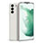 Funda Silicona Ultrafina Goma 360 Grados Carcasa S08 para Samsung Galaxy S21 5G Blanco