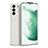 Funda Silicona Ultrafina Goma 360 Grados Carcasa S08 para Samsung Galaxy S22 Plus 5G Blanco