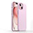 Funda Silicona Ultrafina Goma 360 Grados Carcasa YK1 para Apple iPhone 15 Rosa