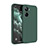 Funda Silicona Ultrafina Goma 360 Grados Carcasa YK1 para Realme 10 Pro 5G Verde Noche