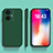 Funda Silicona Ultrafina Goma 360 Grados Carcasa YK1 para Realme 10 Pro+ Plus 5G Verde Noche