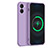 Funda Silicona Ultrafina Goma 360 Grados Carcasa YK1 para Realme Q5x 5G Purpura Claro