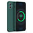 Funda Silicona Ultrafina Goma 360 Grados Carcasa YK1 para Vivo T1 5G India Verde Noche