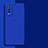 Funda Silicona Ultrafina Goma 360 Grados Carcasa YK1 para Vivo Y50t Azul