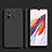 Funda Silicona Ultrafina Goma 360 Grados Carcasa YK1 para Xiaomi Redmi 12C 4G Negro
