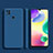 Funda Silicona Ultrafina Goma 360 Grados Carcasa YK1 para Xiaomi Redmi 9C Azul