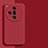 Funda Silicona Ultrafina Goma 360 Grados Carcasa YK2 para Oppo Find X7 Ultra 5G Rojo