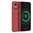 Funda Silicona Ultrafina Goma 360 Grados Carcasa YK2 para Realme GT Neo3 5G Rojo