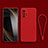 Funda Silicona Ultrafina Goma 360 Grados Carcasa YK2 para Xiaomi Poco M5S Rojo