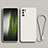 Funda Silicona Ultrafina Goma 360 Grados Carcasa YK2 para Xiaomi Redmi Note 10 5G Blanco