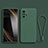 Funda Silicona Ultrafina Goma 360 Grados Carcasa YK2 para Xiaomi Redmi Note 10S 4G Verde Noche