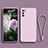 Funda Silicona Ultrafina Goma 360 Grados Carcasa YK2 para Xiaomi Redmi Note 10T 5G Purpura Claro