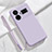 Funda Silicona Ultrafina Goma 360 Grados Carcasa YK3 para Realme GT Neo5 240W 5G Purpura Claro