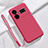 Funda Silicona Ultrafina Goma 360 Grados Carcasa YK3 para Realme GT Neo6 5G Rosa Roja