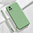 Funda Silicona Ultrafina Goma 360 Grados Carcasa YK3 para Vivo iQOO 7 Legend 5G Verde