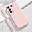 Funda Silicona Ultrafina Goma 360 Grados Carcasa YK3 para Vivo V27e 5G Rosa