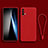 Funda Silicona Ultrafina Goma 360 Grados Carcasa YK3 para Xiaomi Redmi 9T 4G Rojo