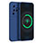 Funda Silicona Ultrafina Goma 360 Grados Carcasa YK4 para Vivo X80 Pro 5G Azul