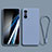 Funda Silicona Ultrafina Goma 360 Grados Carcasa YK4 para Xiaomi Mi 11X Pro 5G Gris Lavanda