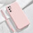 Funda Silicona Ultrafina Goma 360 Grados Carcasa YK4 para Xiaomi Redmi Note 10 5G Rosa