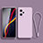 Funda Silicona Ultrafina Goma 360 Grados Carcasa YK4 para Xiaomi Redmi Note 12 Explorer Purpura Claro