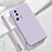 Funda Silicona Ultrafina Goma 360 Grados Carcasa YK5 para Xiaomi Civi 2 5G Purpura Claro