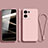 Funda Silicona Ultrafina Goma 360 Grados Carcasa YK5 para Xiaomi Redmi Note 13 5G Rosa