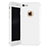 Funda Silicona Ultrafina Goma Carcasa H01 para Apple iPhone 7 Blanco