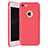 Funda Silicona Ultrafina Goma Carcasa H01 para Apple iPhone 7 Rojo