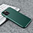 Funda Silicona Ultrafina Goma Carcasa S02 para Apple iPhone 12 Pro Verde Noche