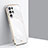 Funda Silicona Ultrafina Goma Carcasa S04 para Samsung Galaxy S21 Ultra 5G Blanco