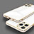 Funda Silicona Ultrafina Goma Carcasa S06 para Apple iPhone 15 Pro Max Blanco