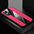 Funda Silicona Ultrafina Goma Carcasa X01L para Oppo A96 5G Rojo