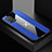 Funda Silicona Ultrafina Goma Carcasa X01L para Oppo Reno6 Lite Azul