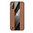 Funda Silicona Ultrafina Goma Carcasa X02L para Samsung Galaxy A01 SM-A015 Marron