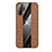 Funda Silicona Ultrafina Goma Carcasa X02L para Samsung Galaxy Note 10 Plus 5G Marron