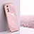 Funda Silicona Ultrafina Goma Carcasa XL1 para Vivo Y73s 5G Rosa