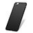 Funda Silicona Ultrafina Goma U10 para Apple iPhone 6 Negro