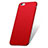 Funda Silicona Ultrafina Goma U10 para Apple iPhone 6 Rojo