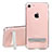 Funda Silicona Ultrafina Transparente con Soporte para Apple iPhone SE3 ((2022)) Claro