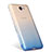 Funda Silicona Ultrafina Transparente Gradiente para Huawei Y5 II Y5 2 Azul