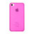 Funda Silicona Ultrafina Transparente Mate para Apple iPhone 4S Rosa