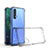 Funda Silicona Ultrafina Transparente T02 para Realme X50t 5G Claro