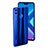 Funda Silicona Ultrafina Transparente T04 para Huawei Honor V10 Lite Azul